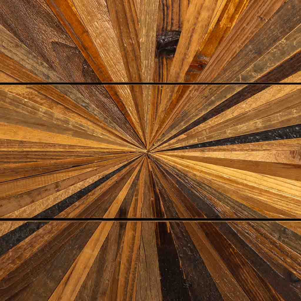 CÓMODA TAKI DE MADERA RECUPERADA NEGRA 5 CAJONES image 5
