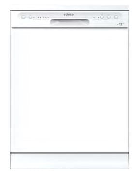 LAVAVAJILLAS LIBRE INSTALACIÓN EDW-6120 WH image 0