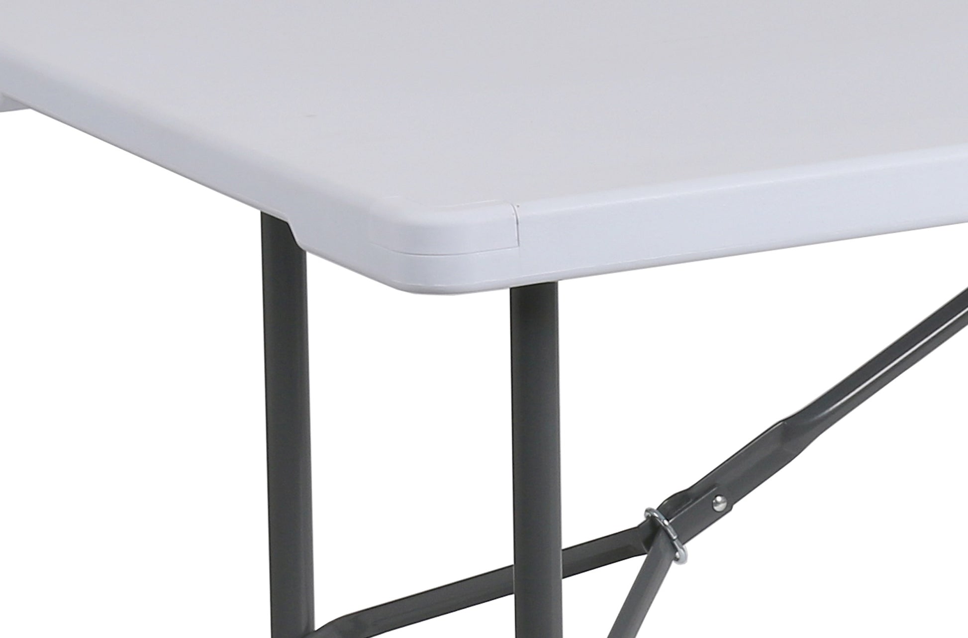 MESA PLEGABLE DE EVENTOS 183 x 70 CM BLANCO. image 1