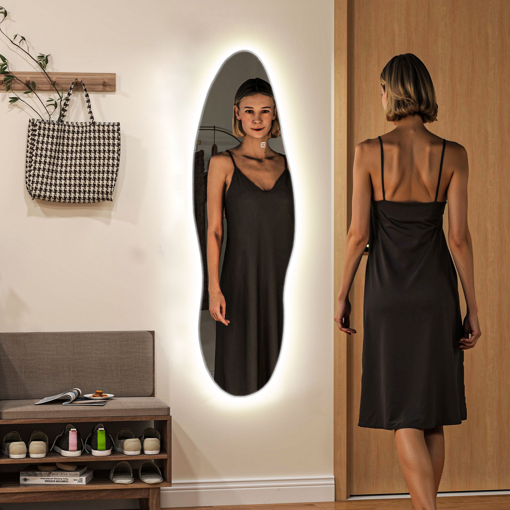 ESPEJO LED WAVE FULL BODY 3 TONOS image 4
