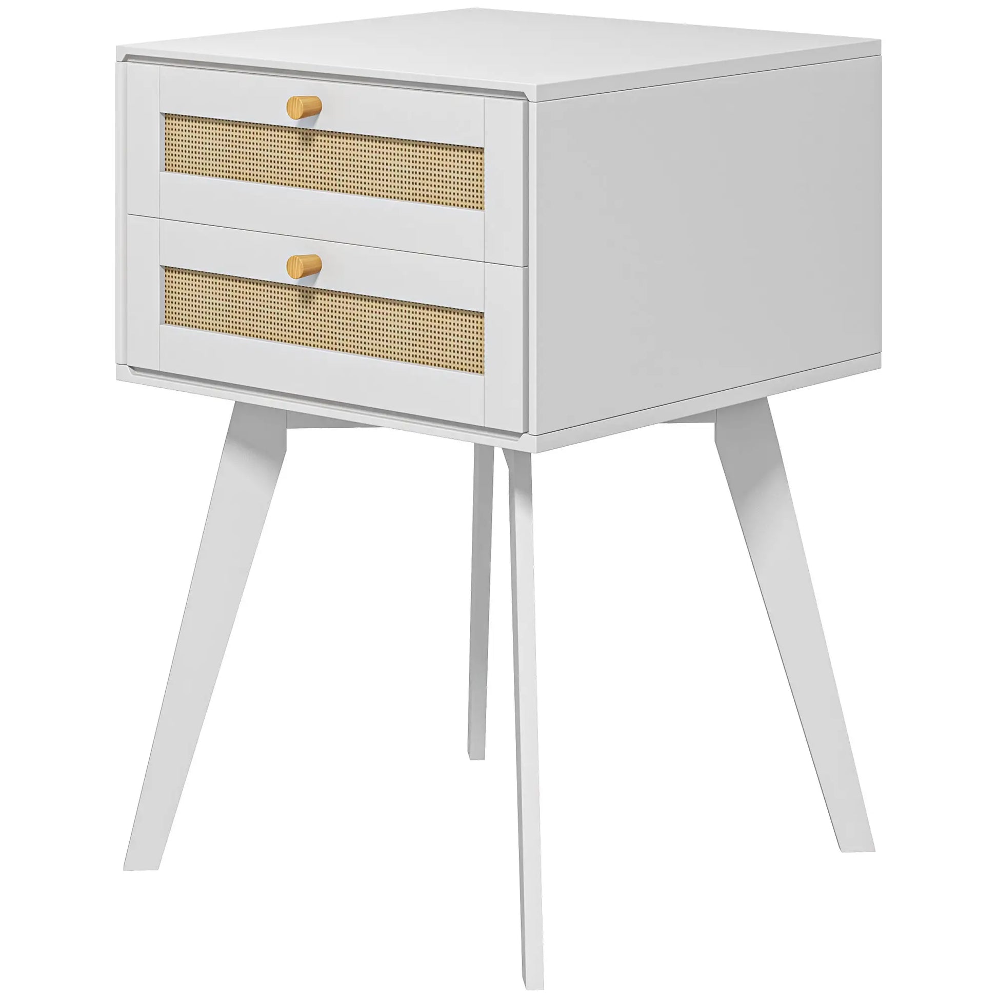 MESITA BOHO RATÁN WHITE image 3