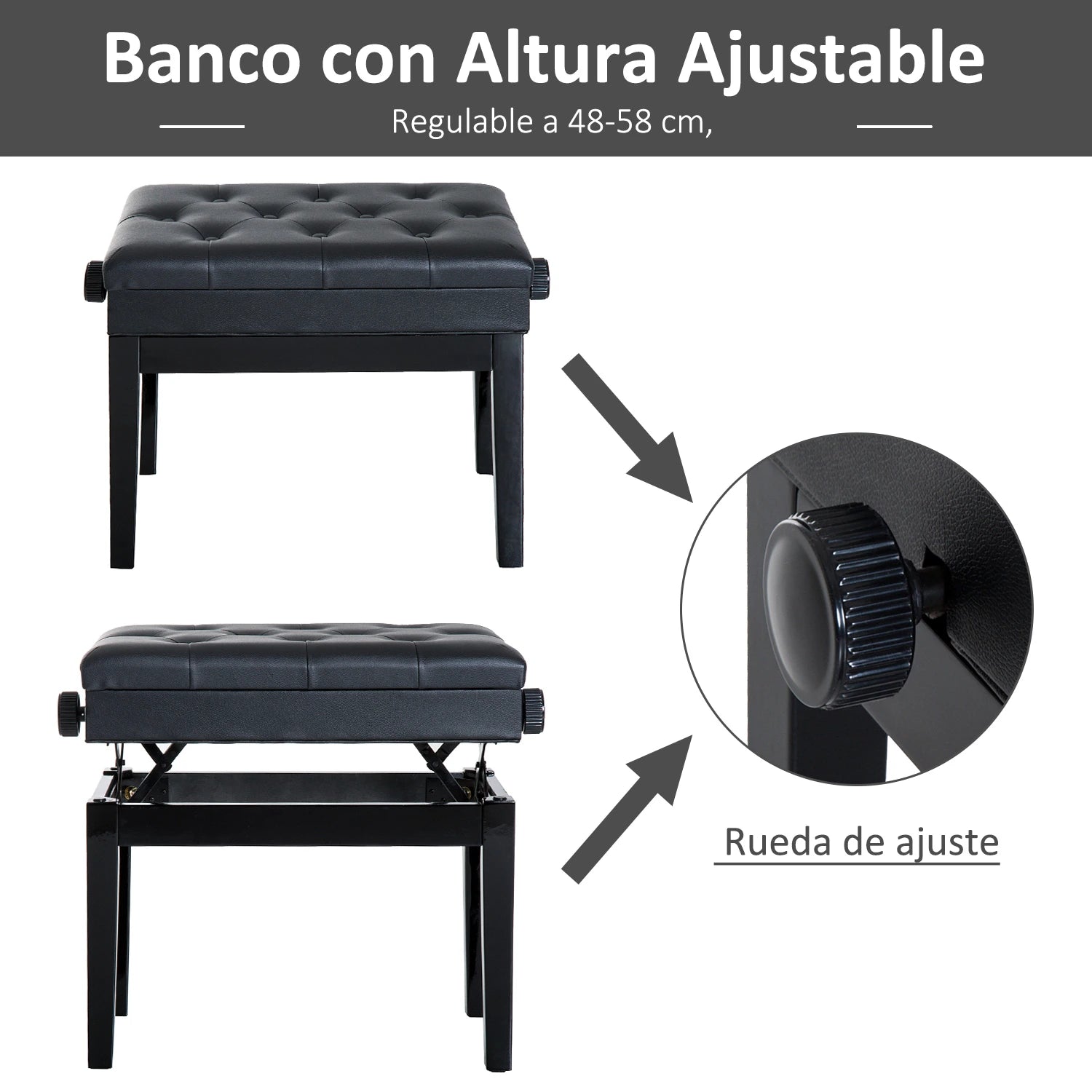 BANQUETA PIANO MAESTRO PRO image 9