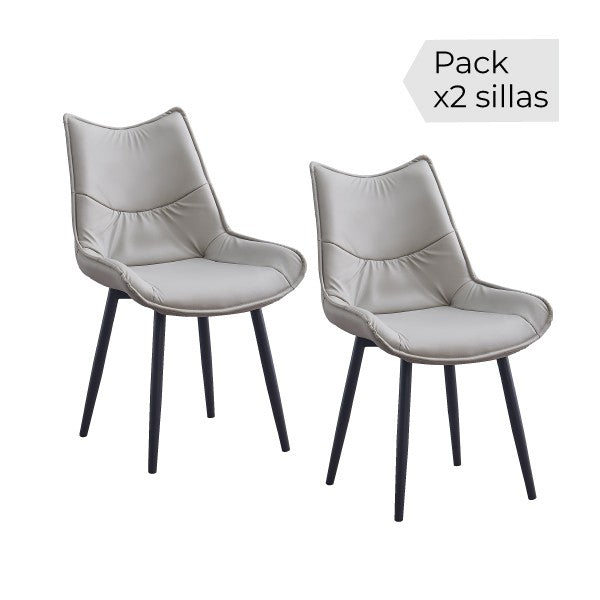 Juego de 2 sillas Calista image 2