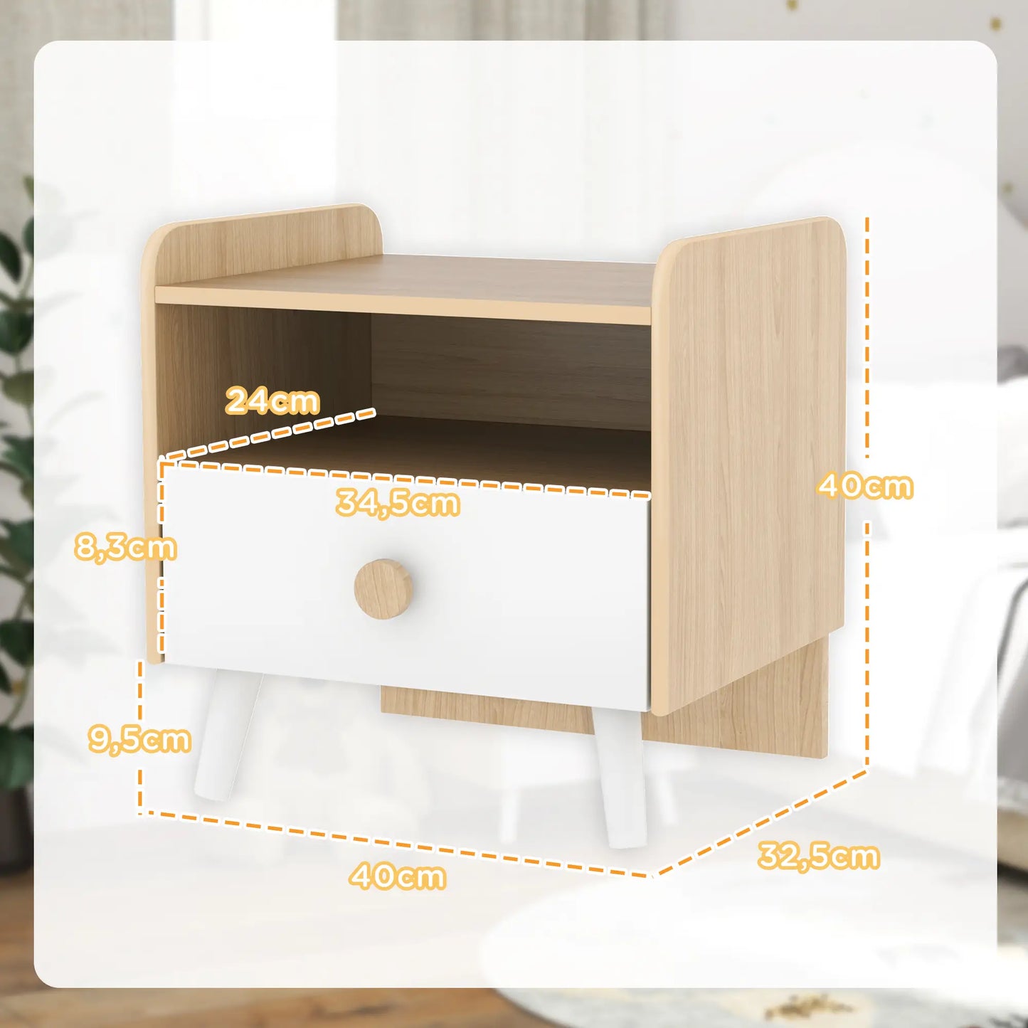 MESITA INFANTIL NORDIKIDS ROBLE image 8