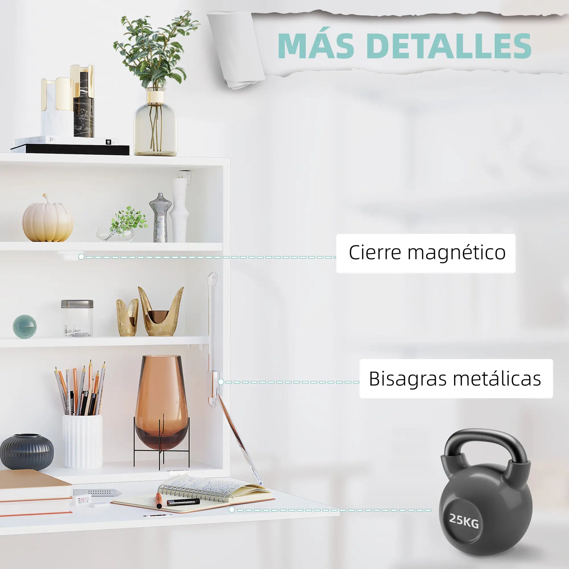 ESCRITORIO PLEGABLE DE PARED ATLAS FOLD image 10