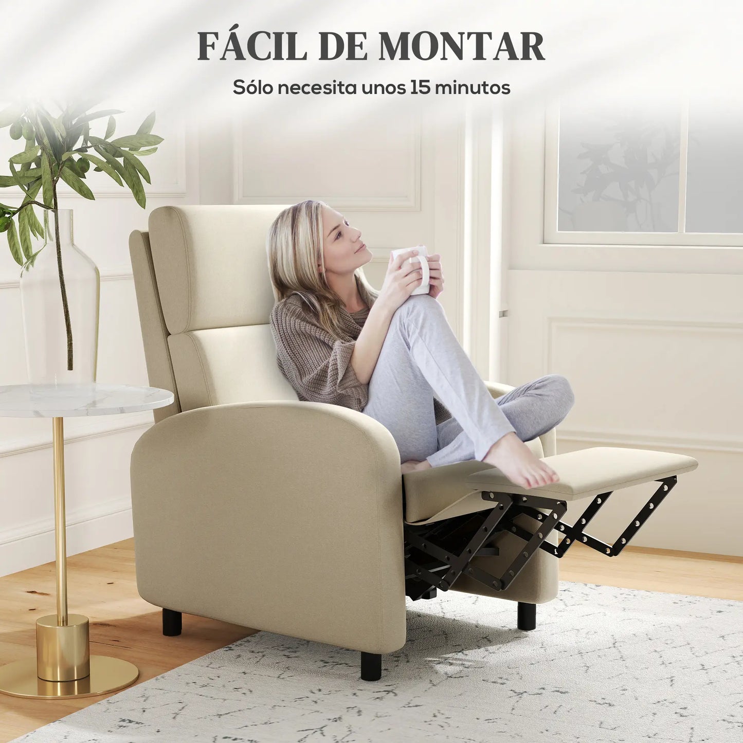 SILLÓN RELAX MODELO BRISA – SILLÓN RECLINABLE MANUAL image 11