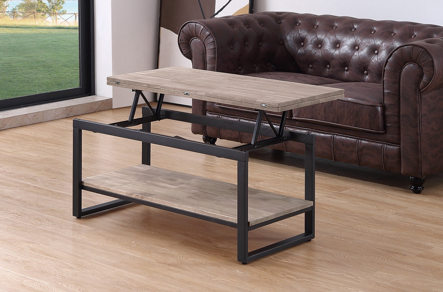MESA  DE CENTRO ELEVABLE Y EXTENSIBLE STEVE image 2