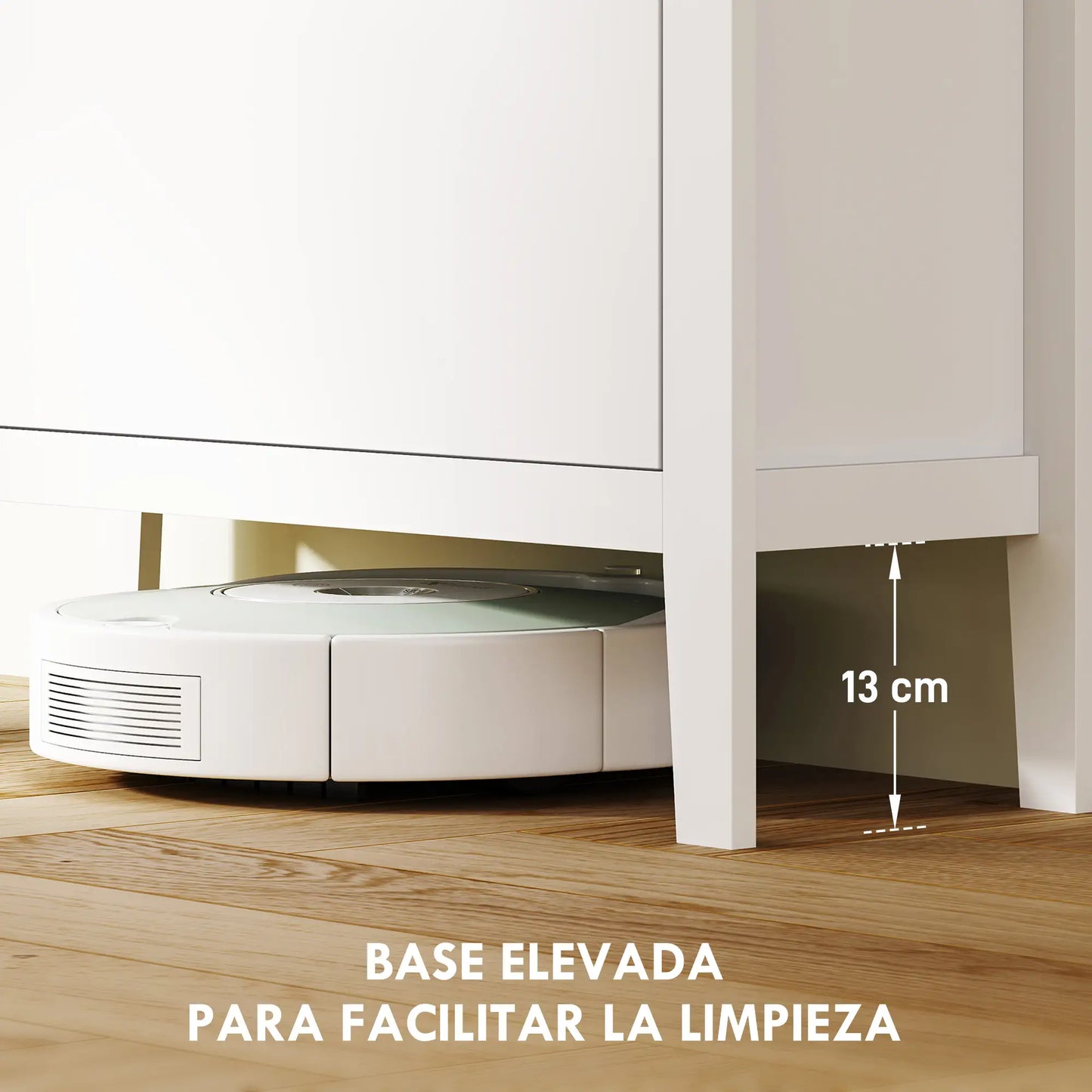 ZAPATERO ESTRECHO NORDEN PURO CON 2 COMPARTIMENTOS Y TIRADORES DE CUERO image 10