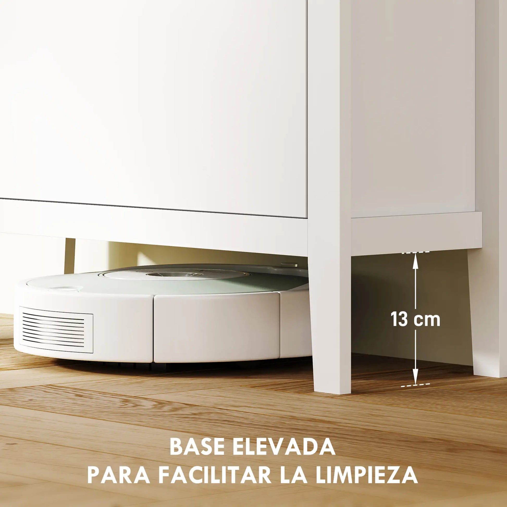 ZAPATERO ESTRECHO NORDEN PURO CON 2 COMPARTIMENTOS Y TIRADORES DE CUERO image 10