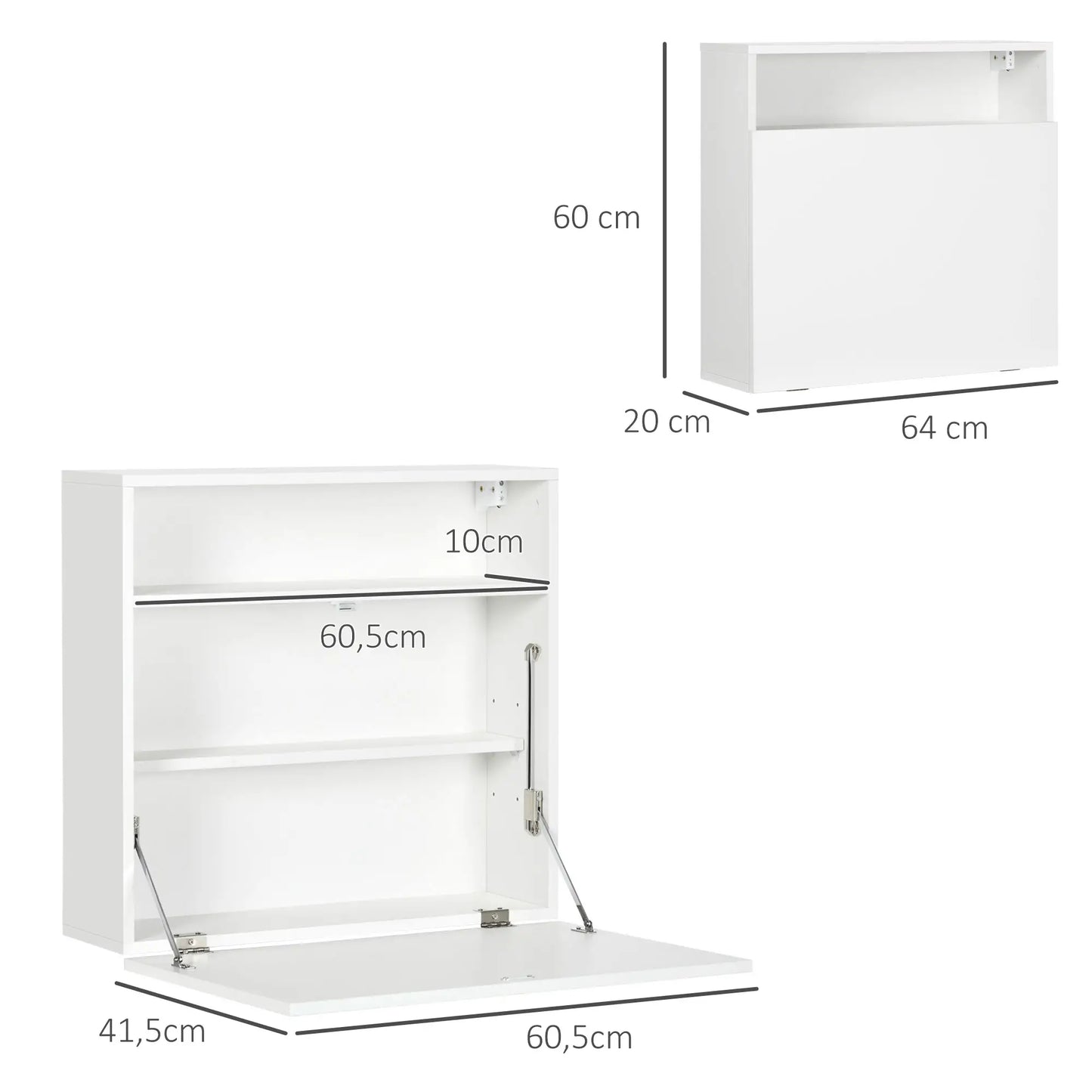 ESCRITORIO PLEGABLE DE PARED ATLAS FOLD image 2