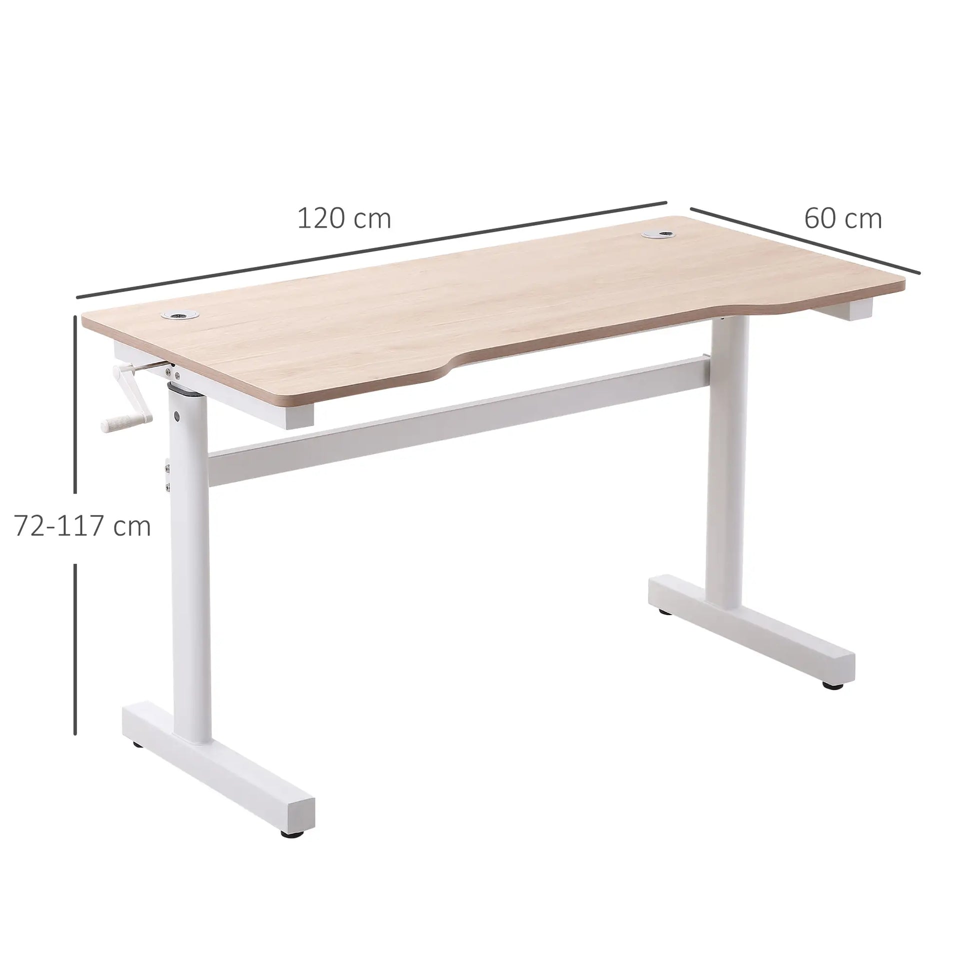 ESCRITORIO ELEVABLE DE PIE VINSETTO RACING PRO 120x60 CM ALTURA AJUSTABLE image 5