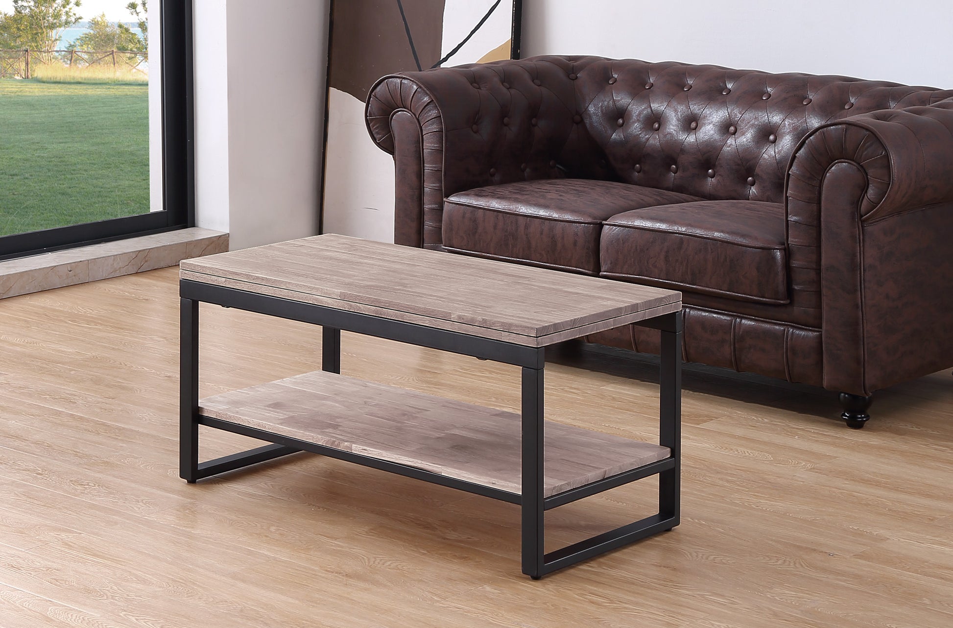 MESA  DE CENTRO ELEVABLE Y EXTENSIBLE STEVE image 3