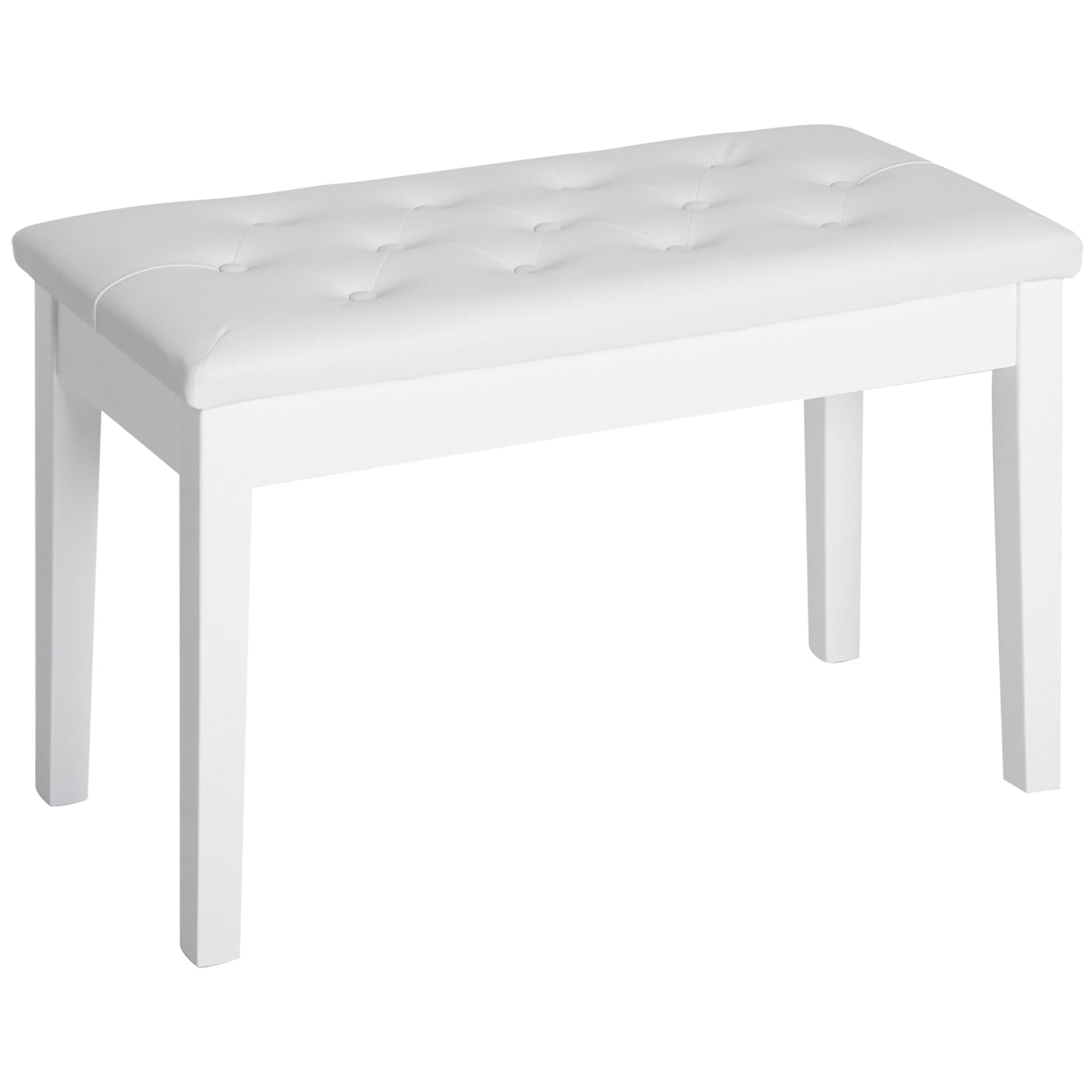 BANQUETA DE PIANO ARMONÍA BLANCA CON ALMACENAMIENTO image 10