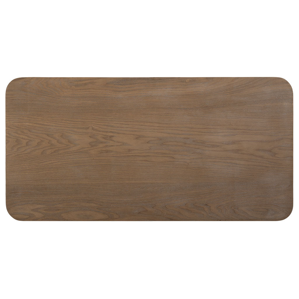 ☕ MESA DE CENTRO DUNA 100 – MADERA MACIZA DE ABETO + PATAS METÁLICAS · ESTILO INDUSTRIAL