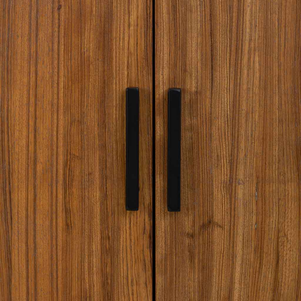 🪵 APARADOR DUNA 110 – MADERA DE ABETO + METAL · 110 CM · ESTILO INDUSTRIAL