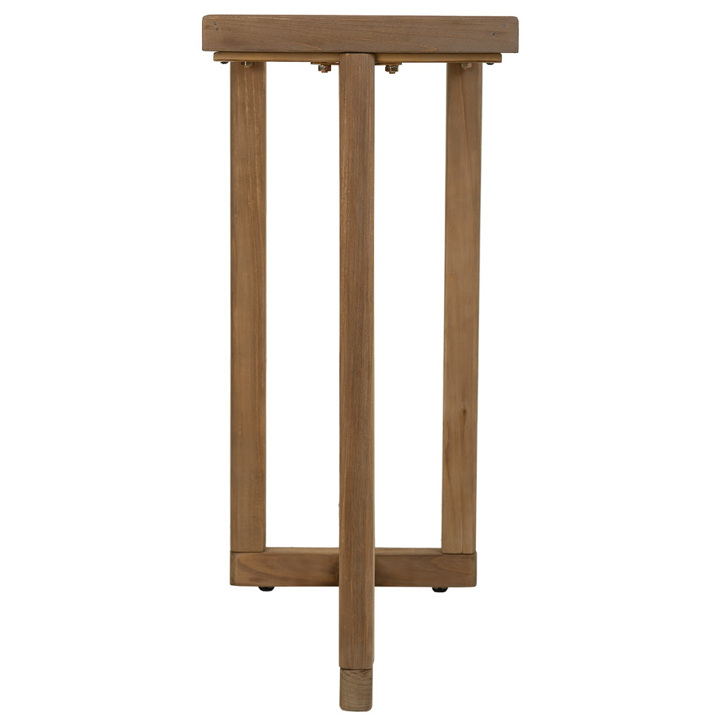 🏠 RECIBIDOR DUNA 122 – MADERA DE ABETO + CRISTAL TEMPLADO · FONDO REDUCIDO · ESTILO INDUSTRIAL