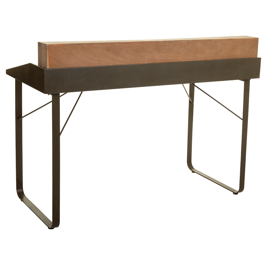 🖥️ ESCRITORIO DUNA 130 – MADERA DE ABETO + METAL · 130 CM · ESTILO INDUSTRIAL