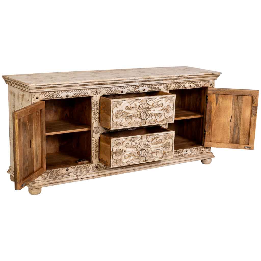 APARADOR DALIAN BEIGE PATINA ARTESANAL image 1