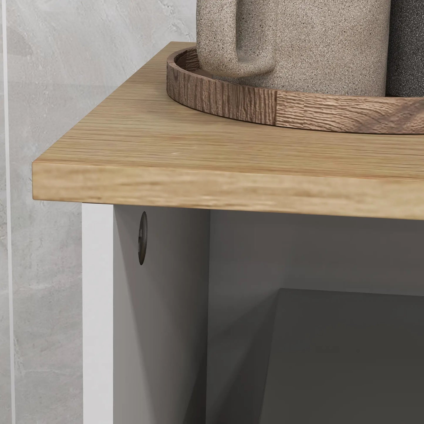 APARADOR MUEBLE AUXILIAR DE COCINA MODELO BLANCOMICRO image 3