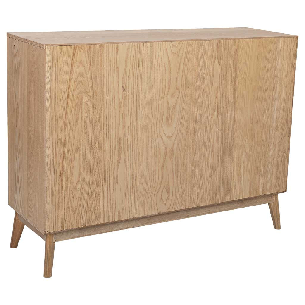 🪵 APARADOR MARCO – MADERA MARRÓN, 120x39x90 CM