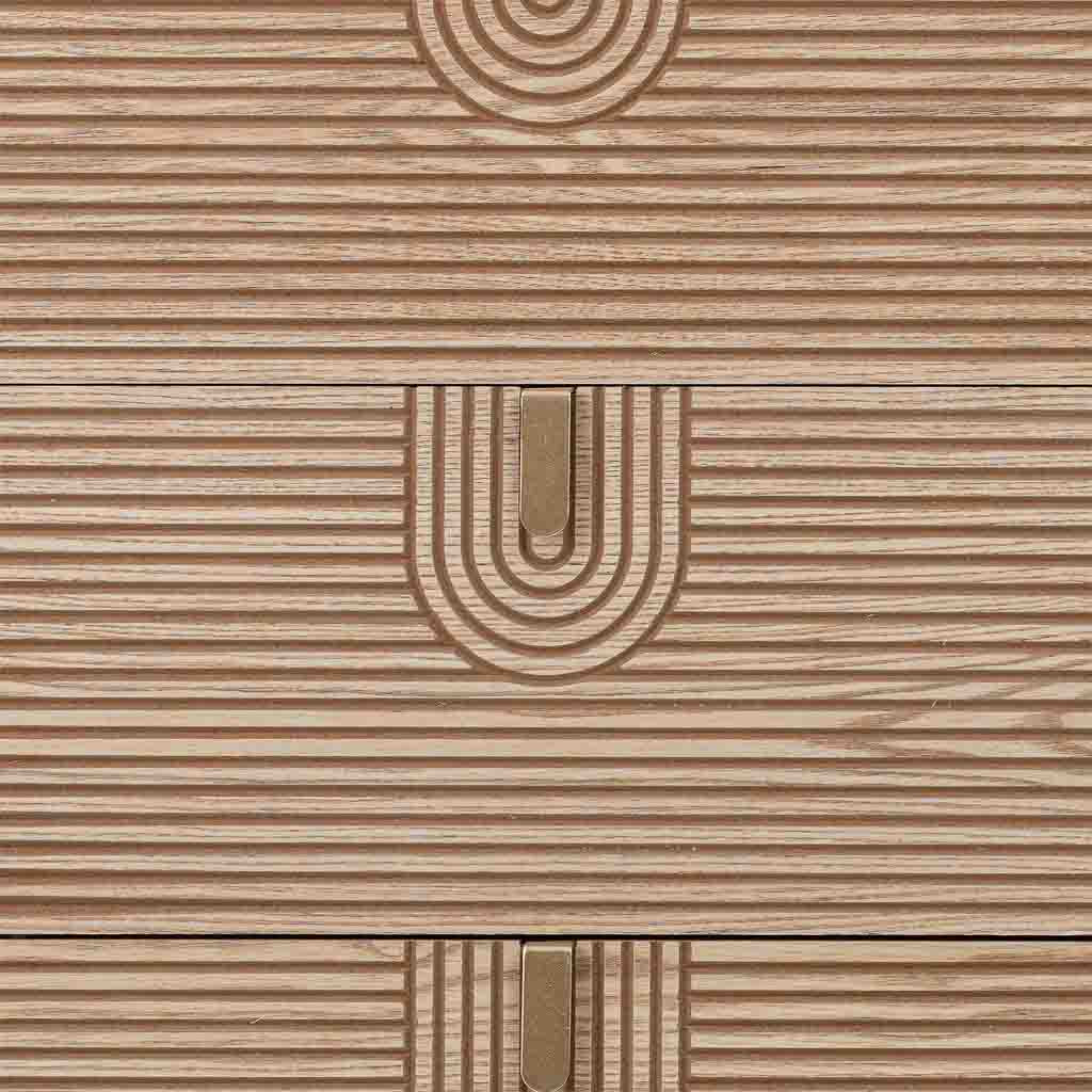 🪵 APARADOR MARCO – MADERA MARRÓN, 120x39x90 CM