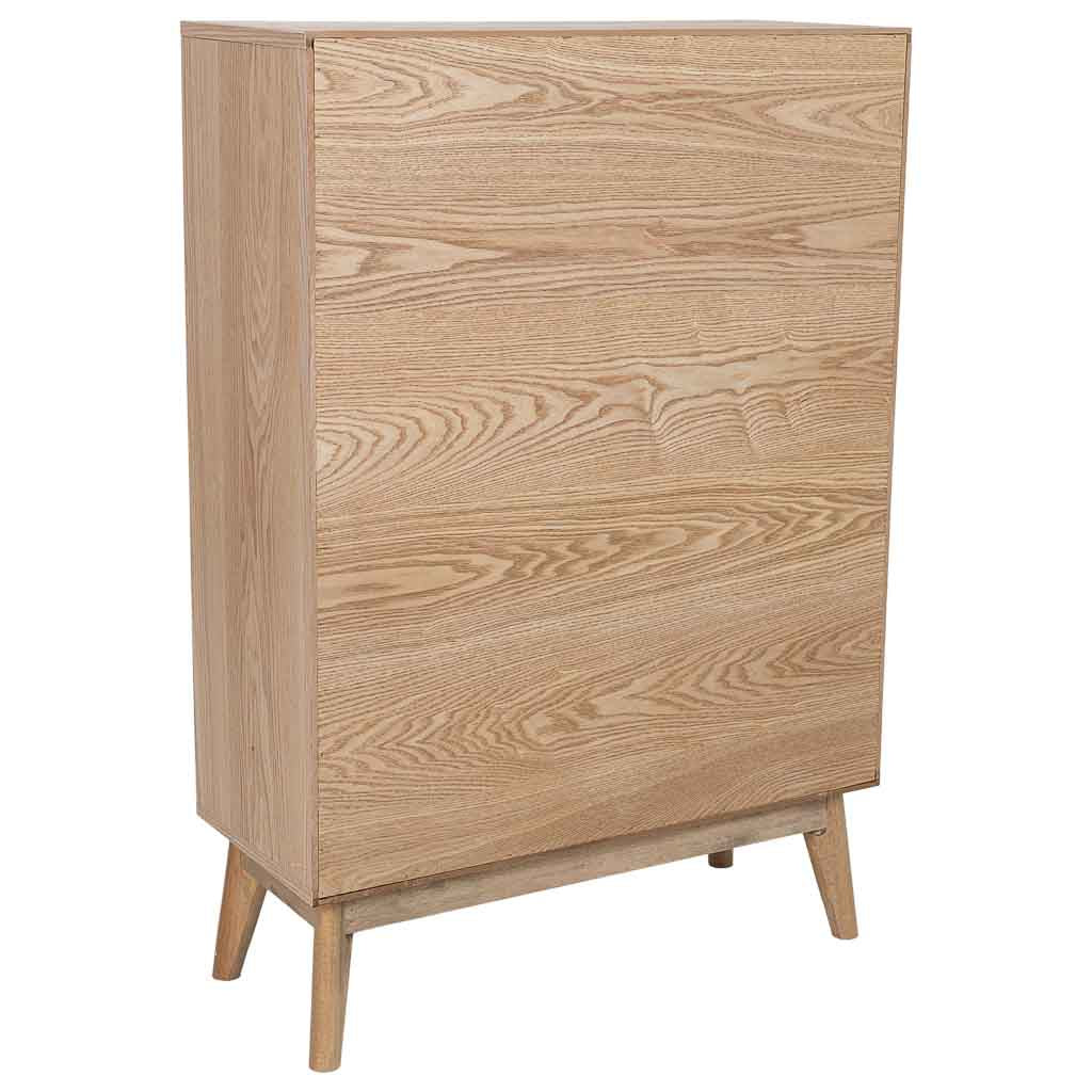 👞 ZAPATERO MARCO – MADERA MARRÓN, 2 CAJONES ABATIBLES, 70x29x102 CM