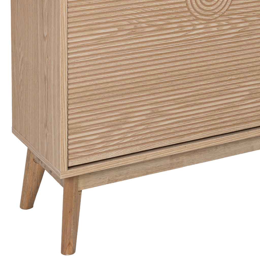 👞 ZAPATERO MARCO – MADERA MARRÓN, 2 CAJONES ABATIBLES, 70x29x102 CM