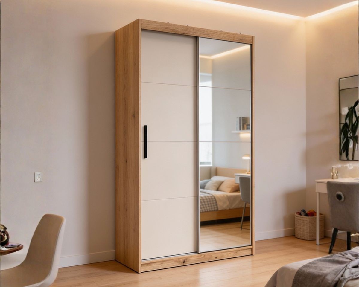 ARMARIO INOVA URBAN 120 – ARMARIO 2 PUERTAS CORREDERAS CON ESPEJO image 0