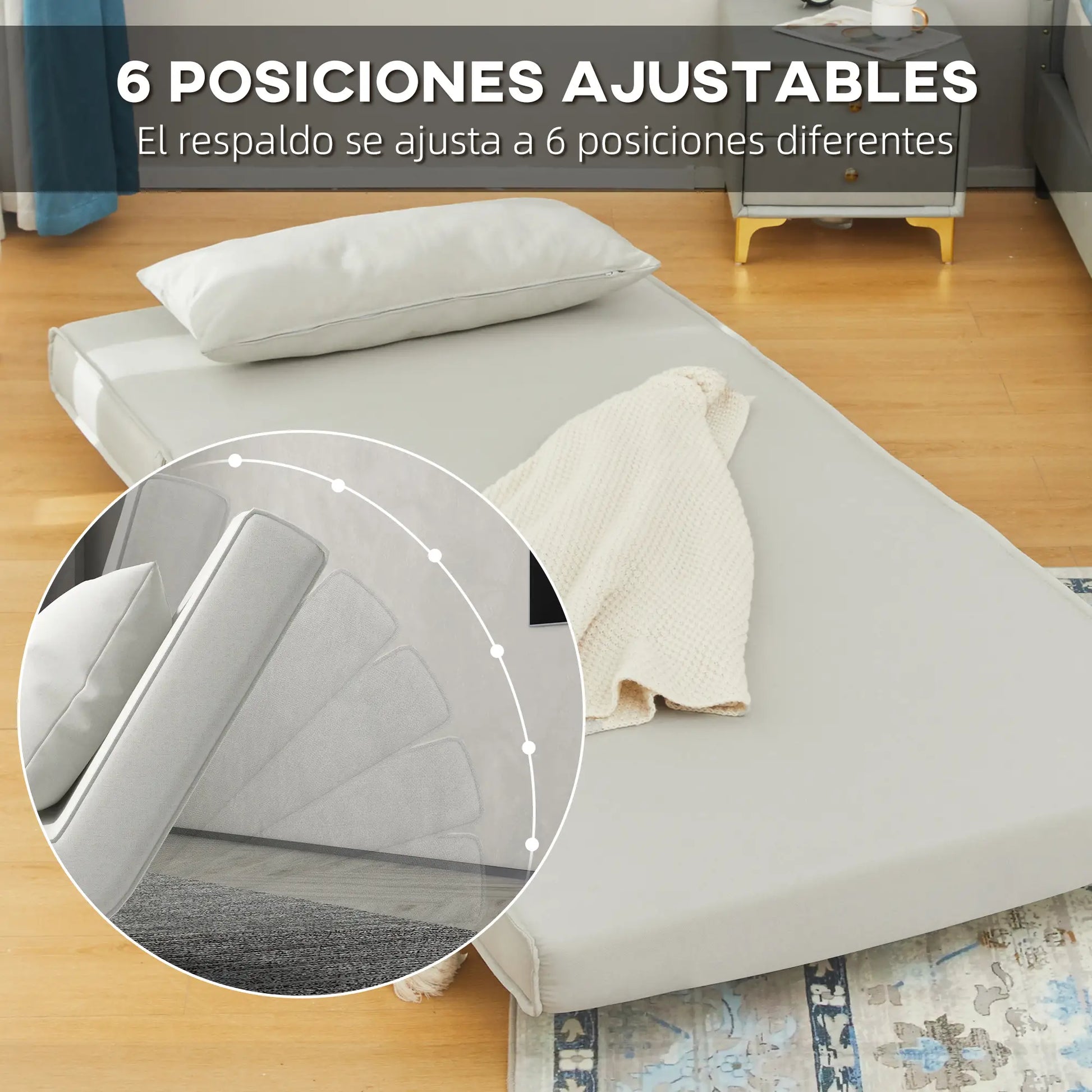 SILLÓN CAMA INDIVIDUAL MODELO VALENCIA 94 – 6 POSICIONES image 8