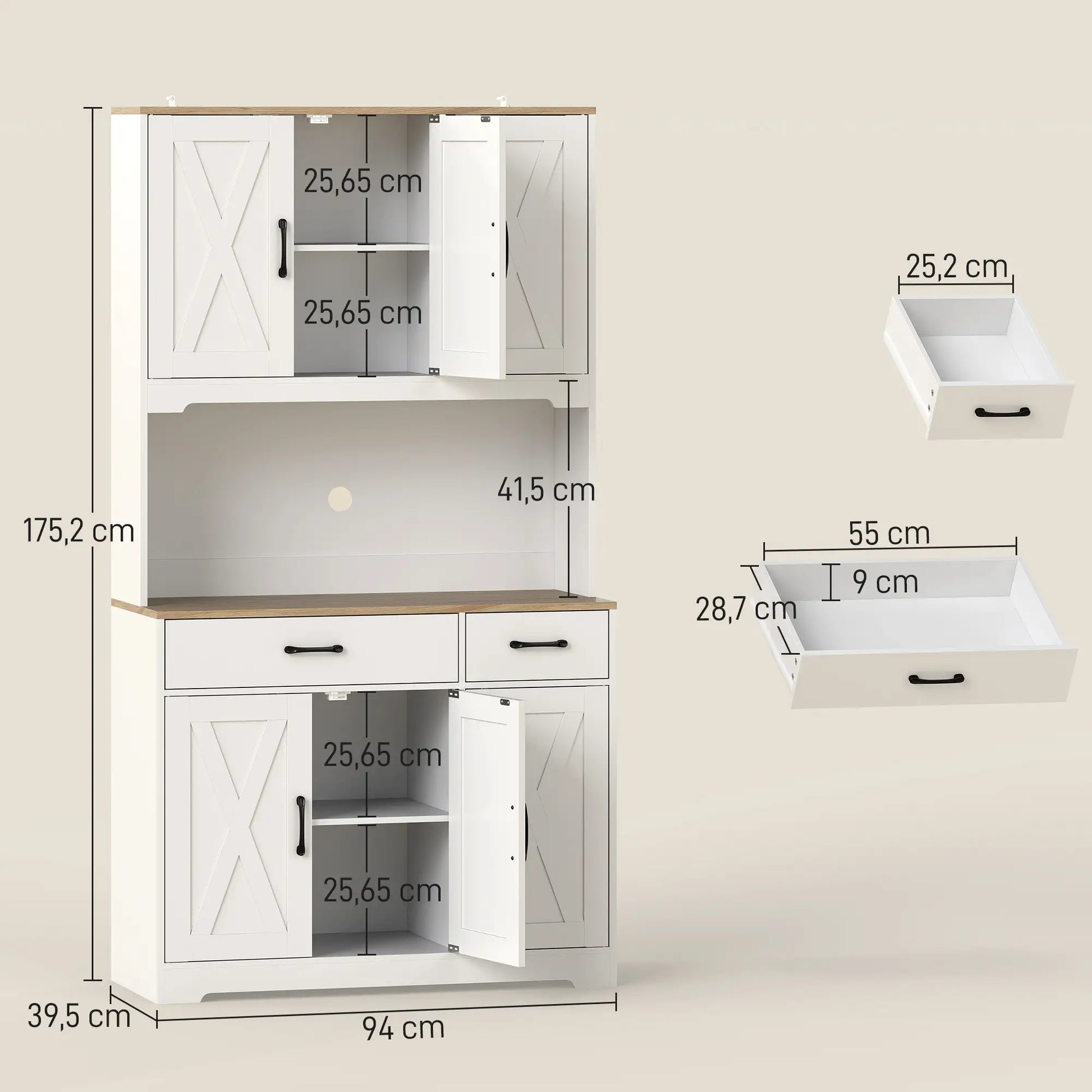 ALACENA DE COCINA MODELO BLANCORUST image 1