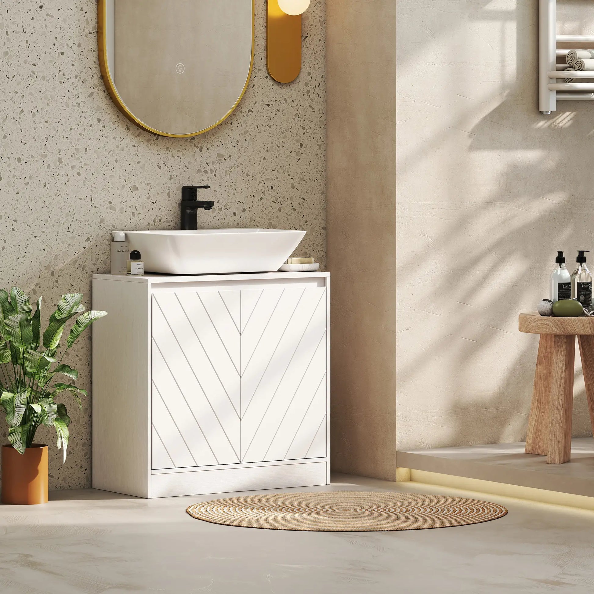 MUEBLE BAJO LAVABO BLANCORA U-60 image 2