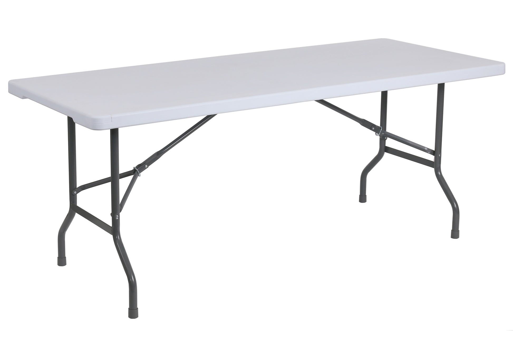 MESA PLEGABLE DE EVENTOS 183 x 70 CM BLANCO. image 0