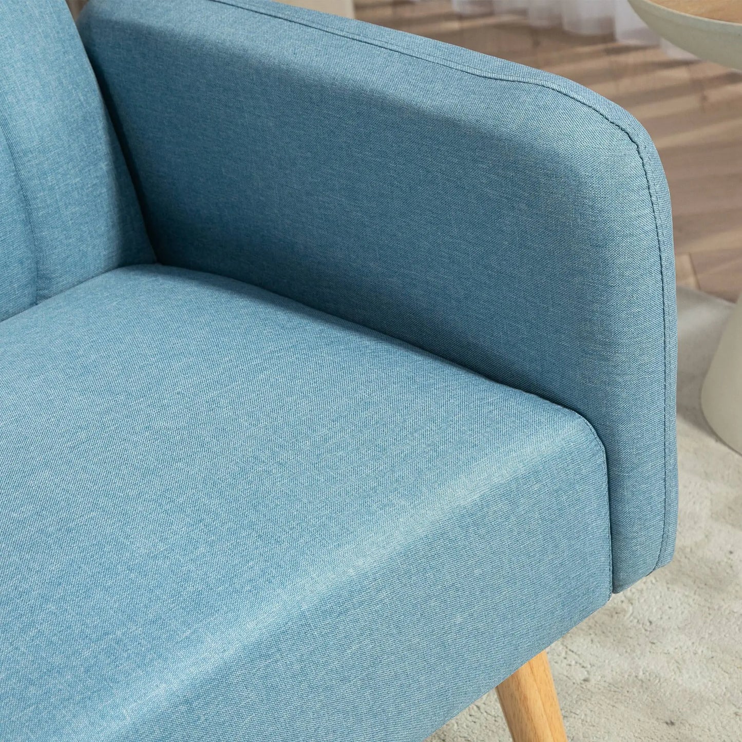 SOFÁ CAMA 3 PLAZAS MODELO MARINA – AZUL POLVO image 6