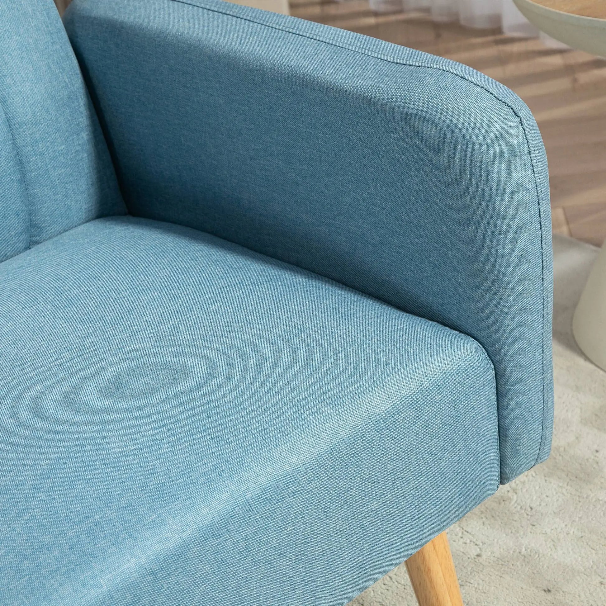 SOFÁ CAMA 3 PLAZAS MODELO MARINA – AZUL POLVO image 6