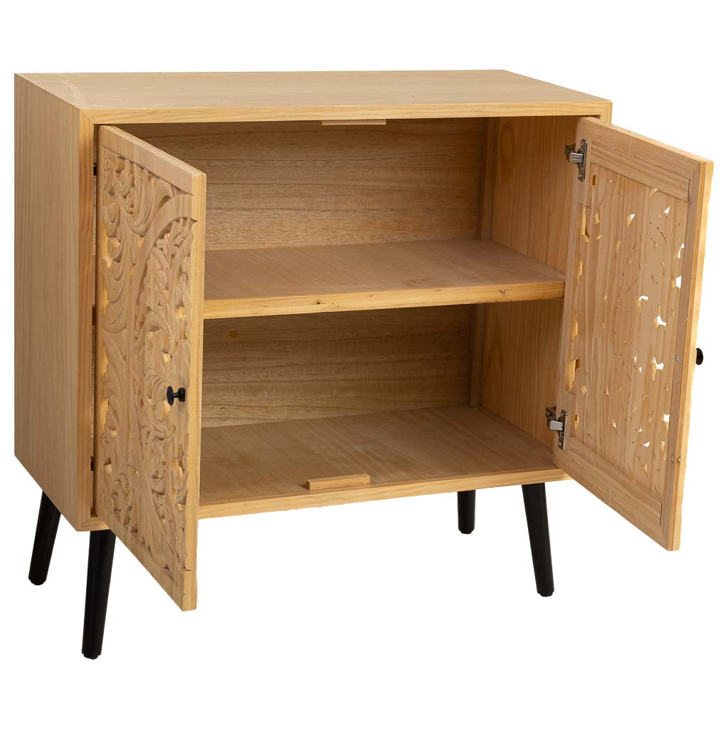 CÓMODA DE MADERA – COLECCIÓN DAVIS (ALTA) image 1