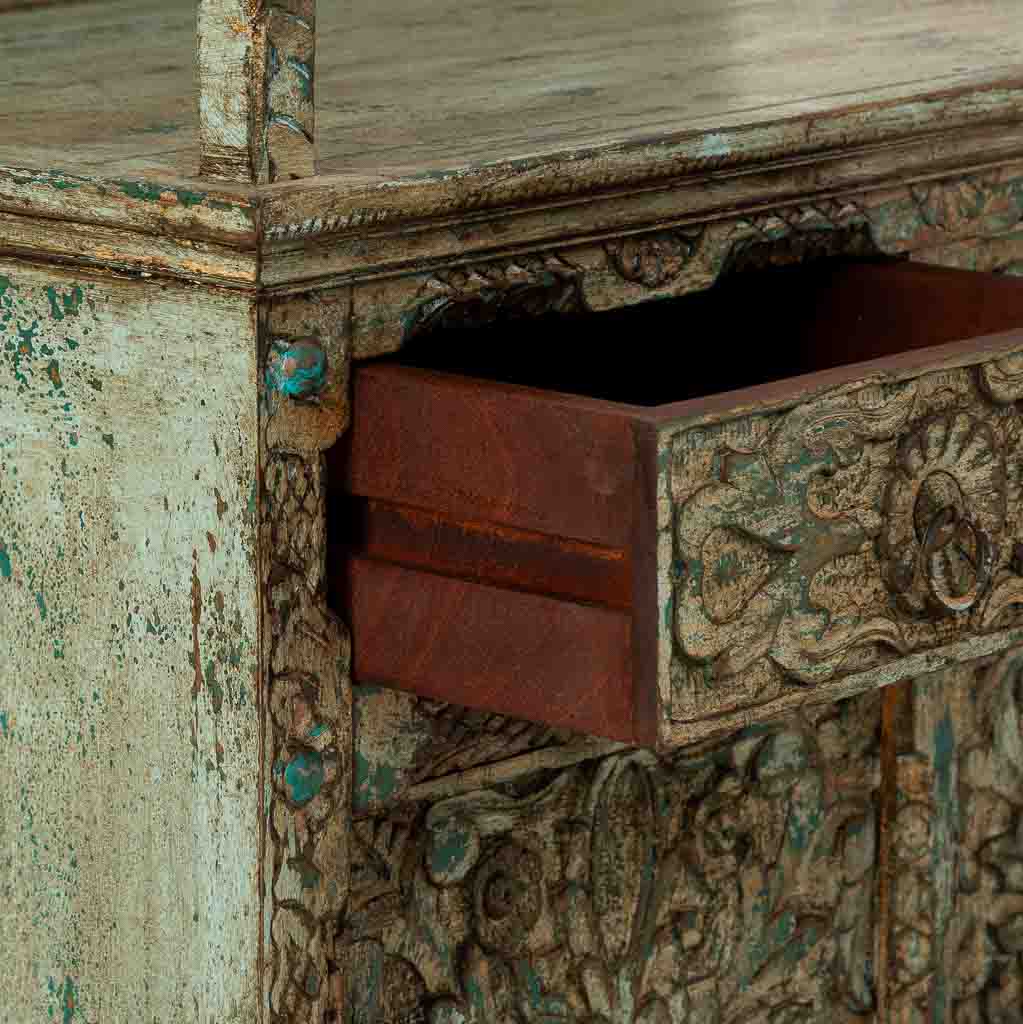 APARADOR DALIAN AQUA GREEN COMPACT ARTESANAL image 3