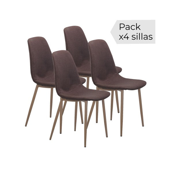 Juego de 4 sillas CODY image 0
