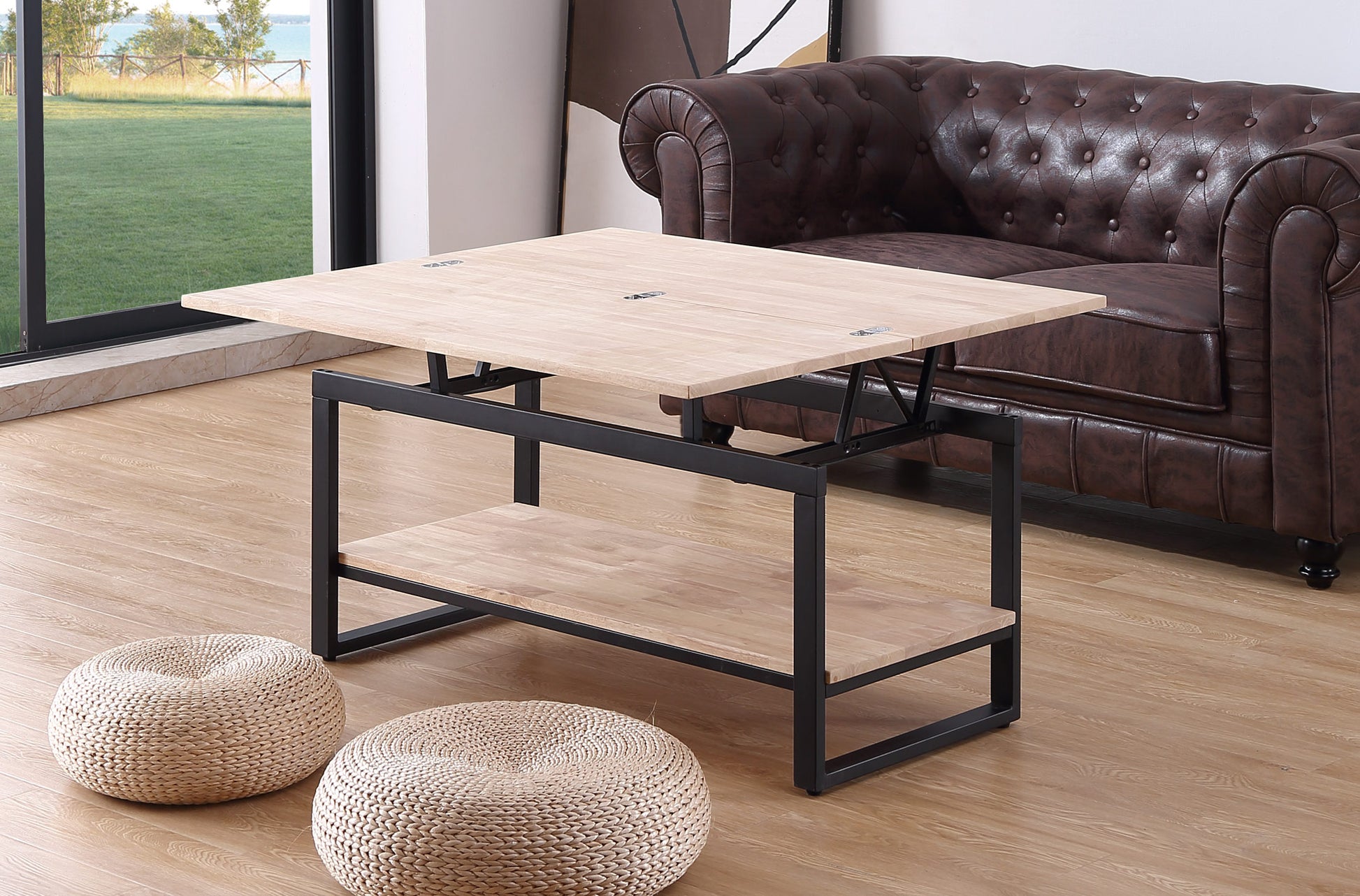 MESA  DE CENTRO ELEVABLE Y EXTENSIBLE STEVE image 10