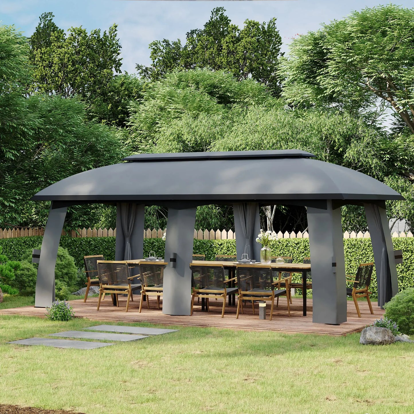 CENADOR DE JARDÍN AURELIA SHADE 3X6 image 8