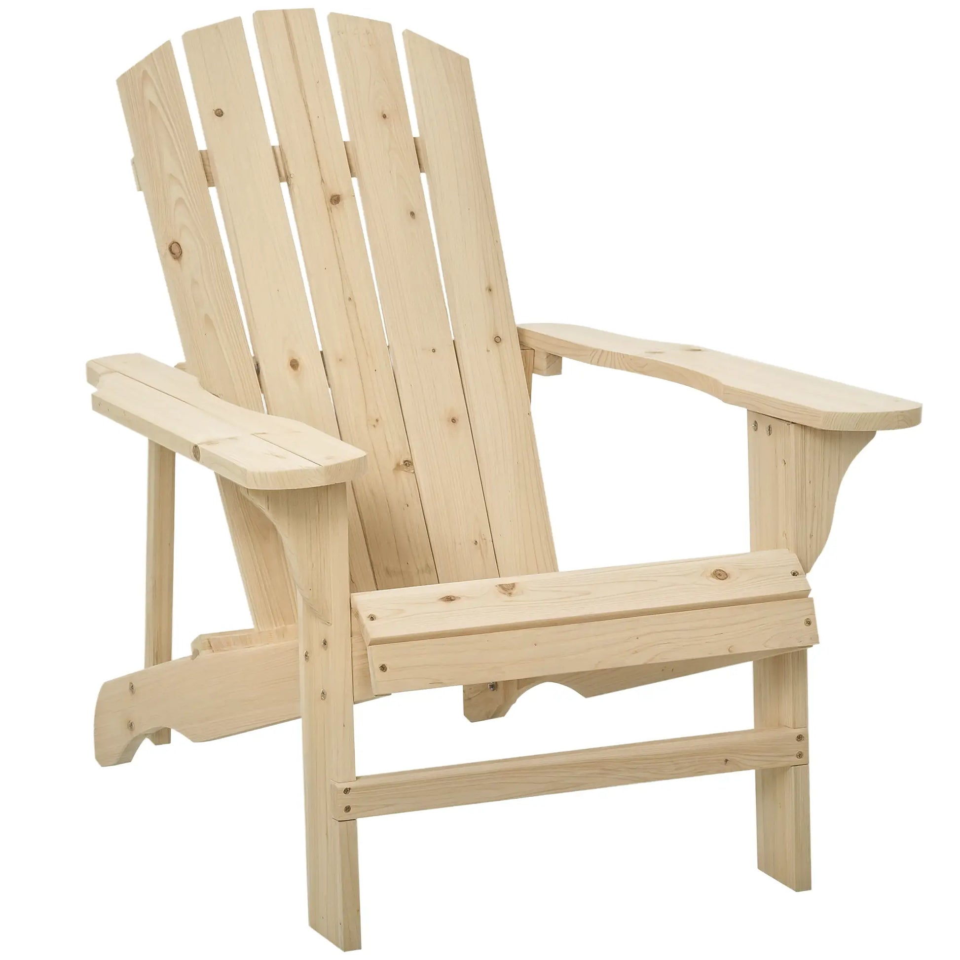 SILLA DE JARDÍN ADIRONDACK MADERA NATURAL RELAXWOOD image 8