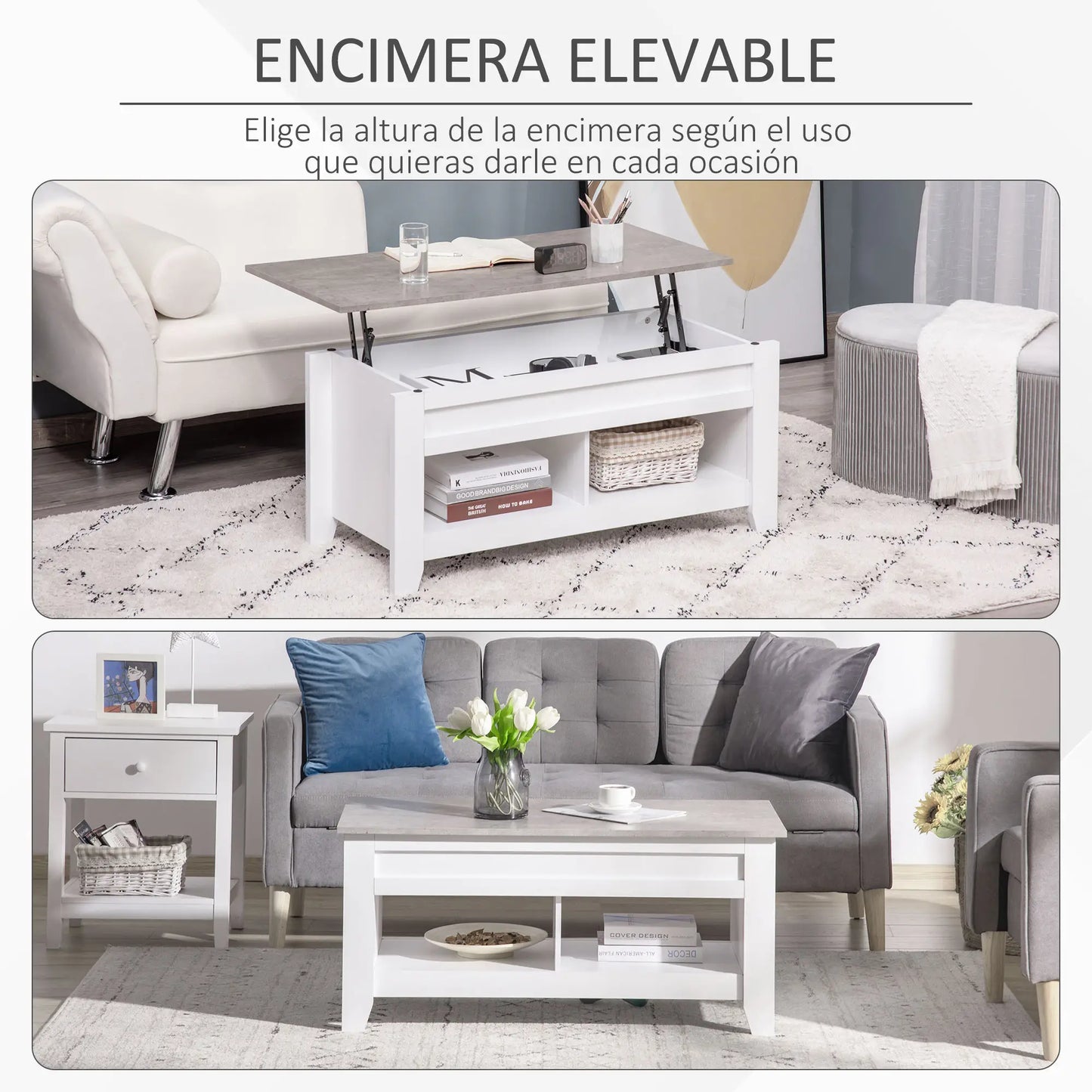 Mesa de Centro Elevable “TRIO LIFT” image 5