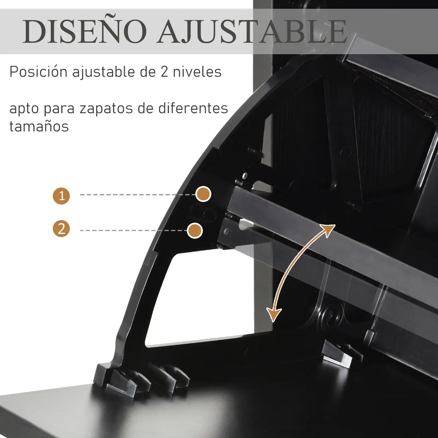 ZAPATERO MODERNO NEGRO VERTIK 18 image 3