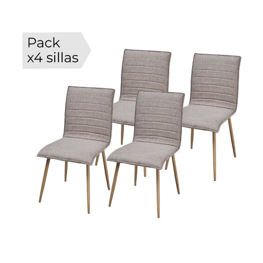 Juego de cuatro sillas Milos image 0
