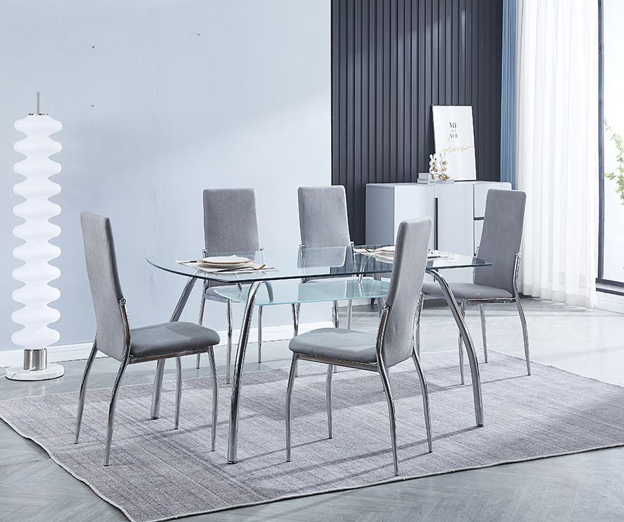 CONJUNTO MESA SAN + 6 SILLAS SAKURA MARENGO image 0