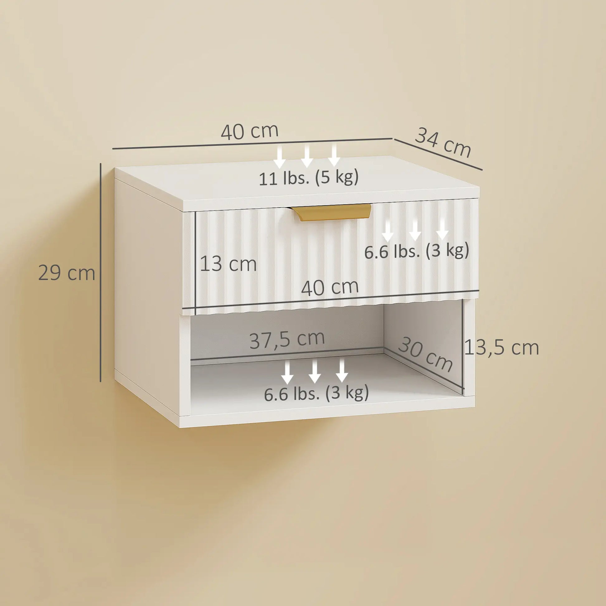 JUEGO DE MESITAS FLOAT LINE WHITE image 2