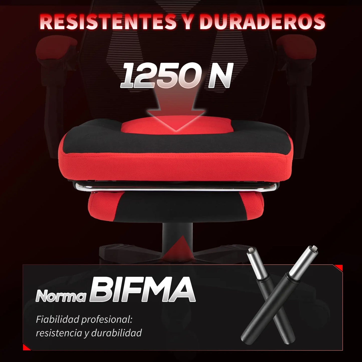 SILLA GAMING MODELO REDFLEX PRO image 8