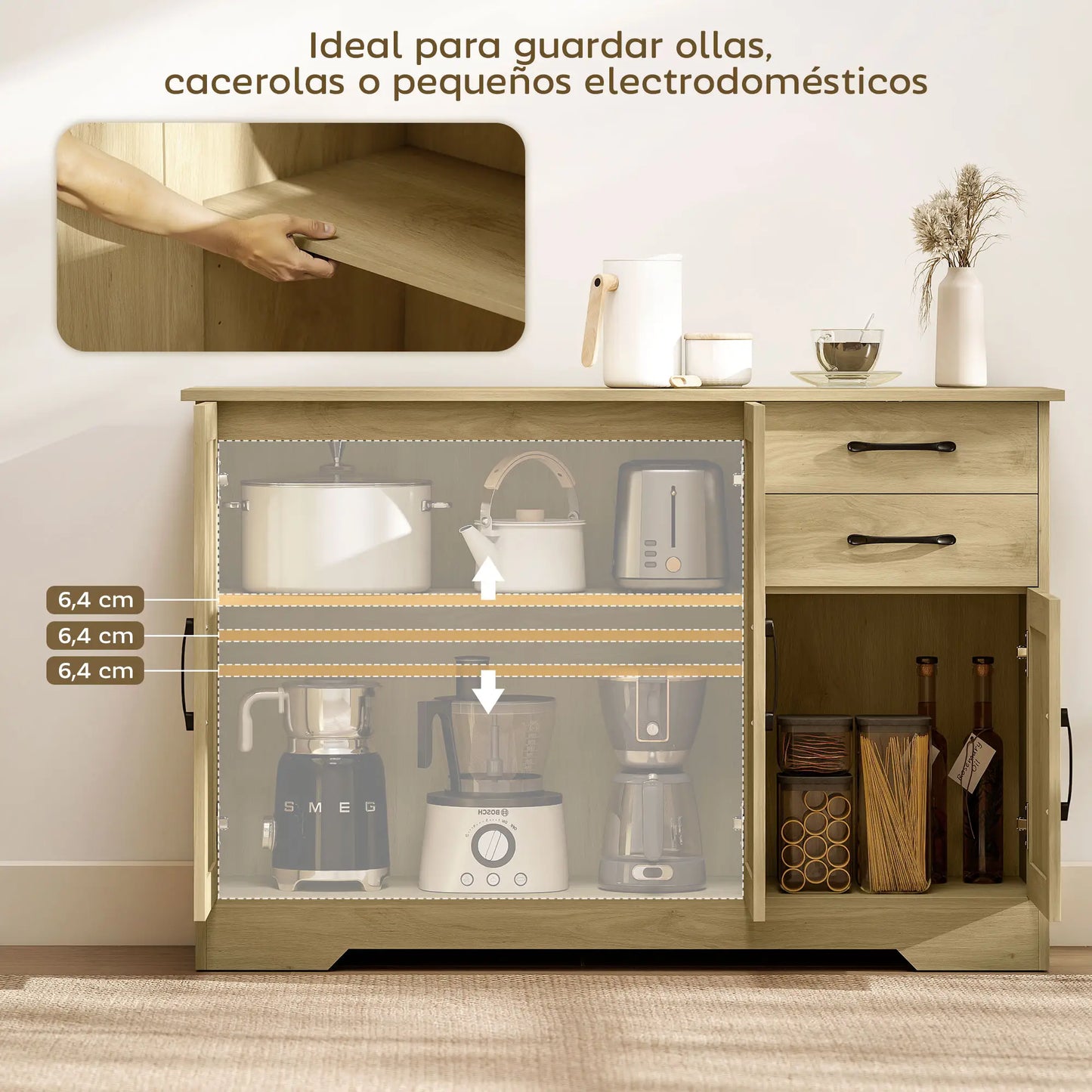 APARADOR DE SALÓN MODERNO JAM image 3