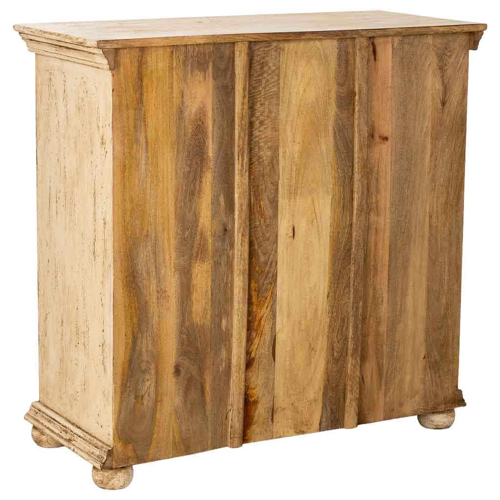 CÓMODA DALIAN WHITE VINTAGE 5 CAJONES image 5