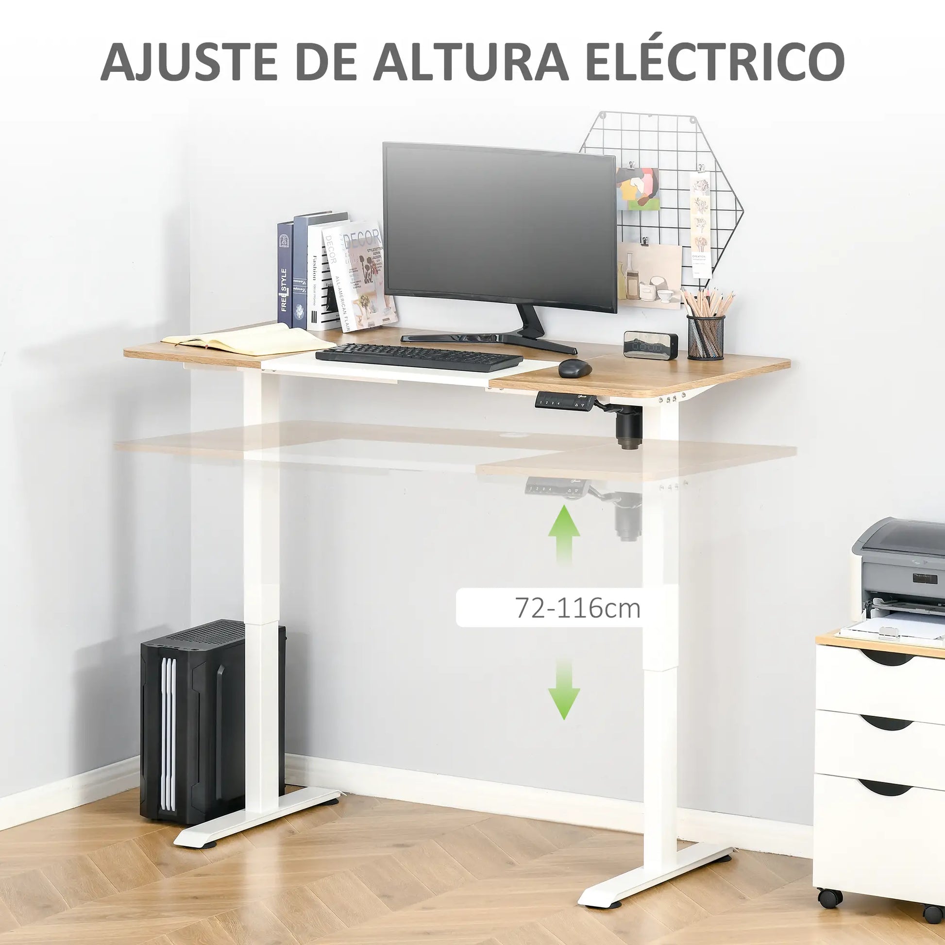 ESCRITORIO ELÉCTRICO ELEVABLE VINSETTO PRO LIFT 140 image 1
