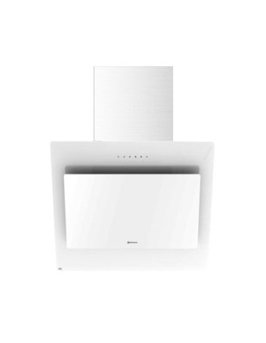 Campana de pared inclinada Johnson 60 cm Cristal Blanco image 0